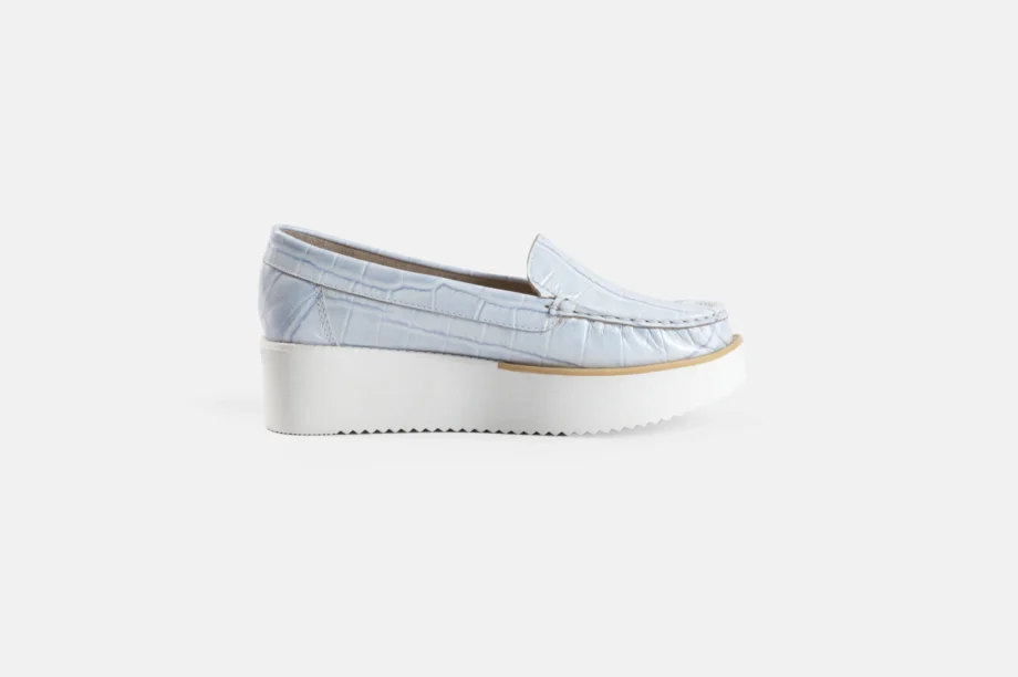 Mocasin MOC 50 Croco Celeste