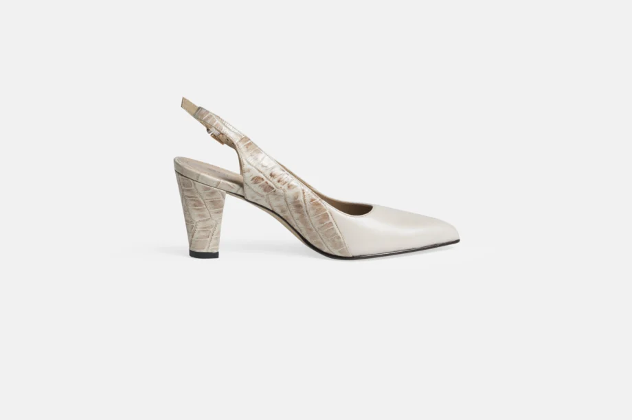 Stiletto EST-70 Padova Croco Beige