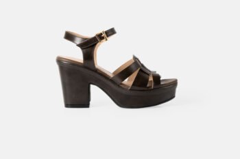 Sandalia de taco HARBOUR Moro