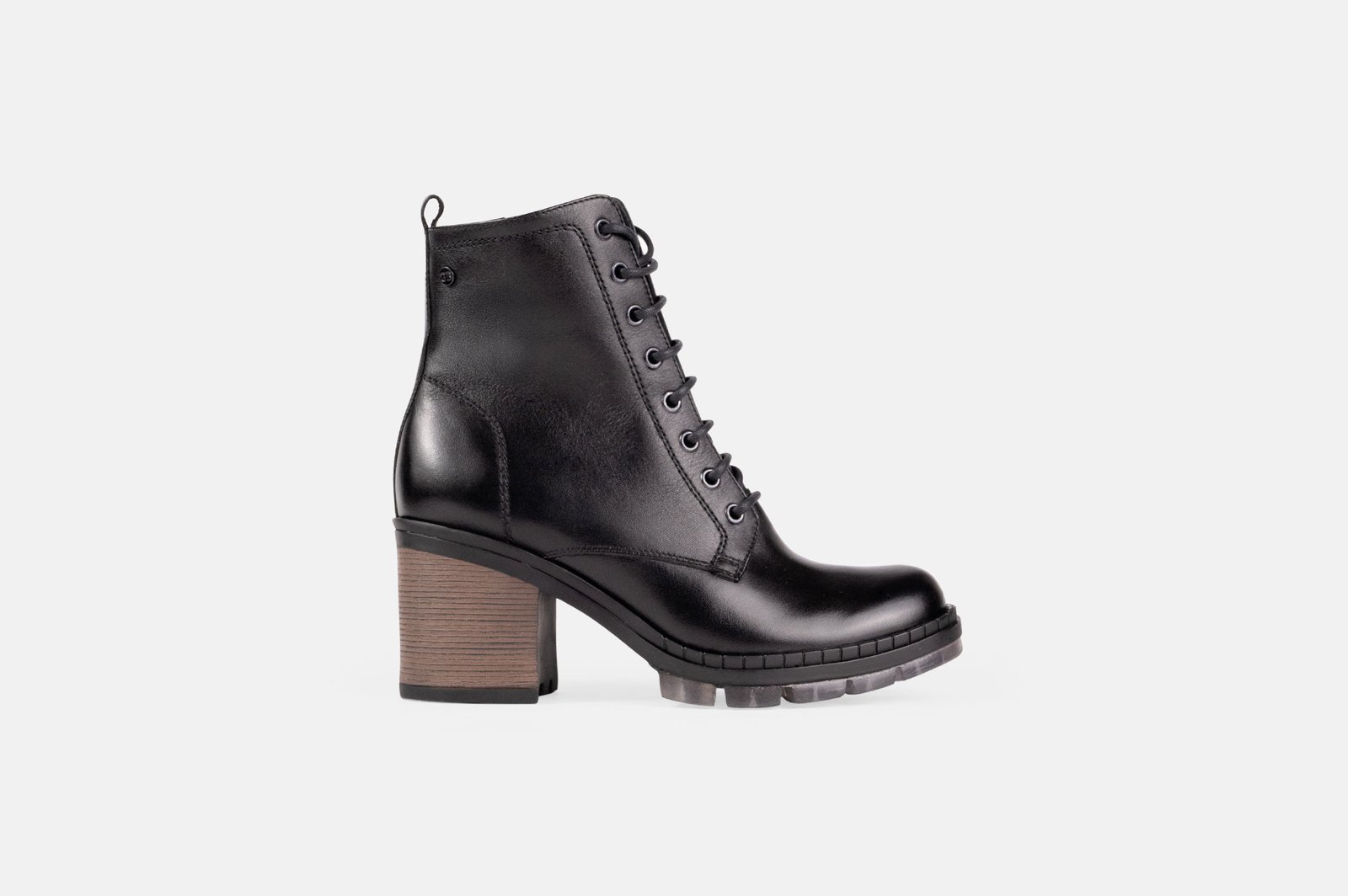 Botín BTPL72 Negro Planta Marrón