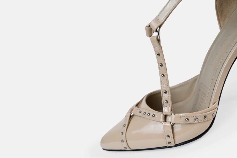 Stiletto EST-90 Charol Beige