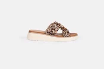Sandalia DORA BRU FLAT Animal Print