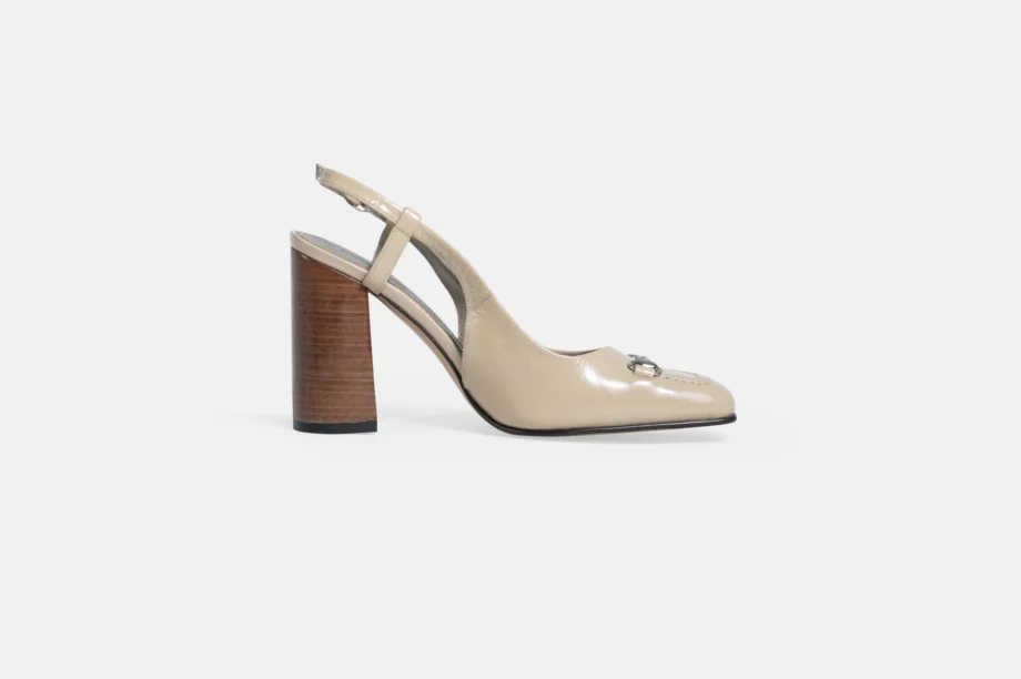 Zapato GB-2061 Beige Charol