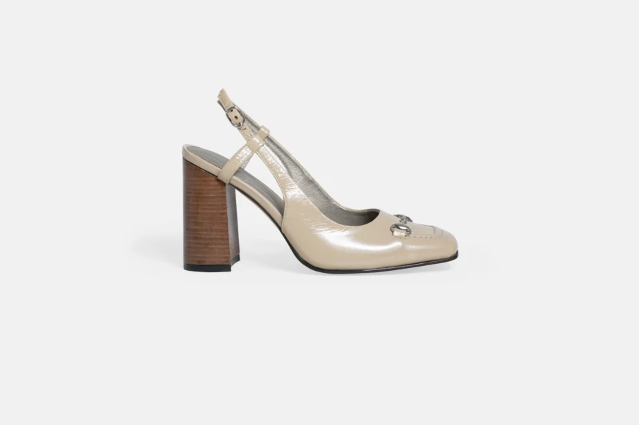 Zapato GB-2061 Beige Charol