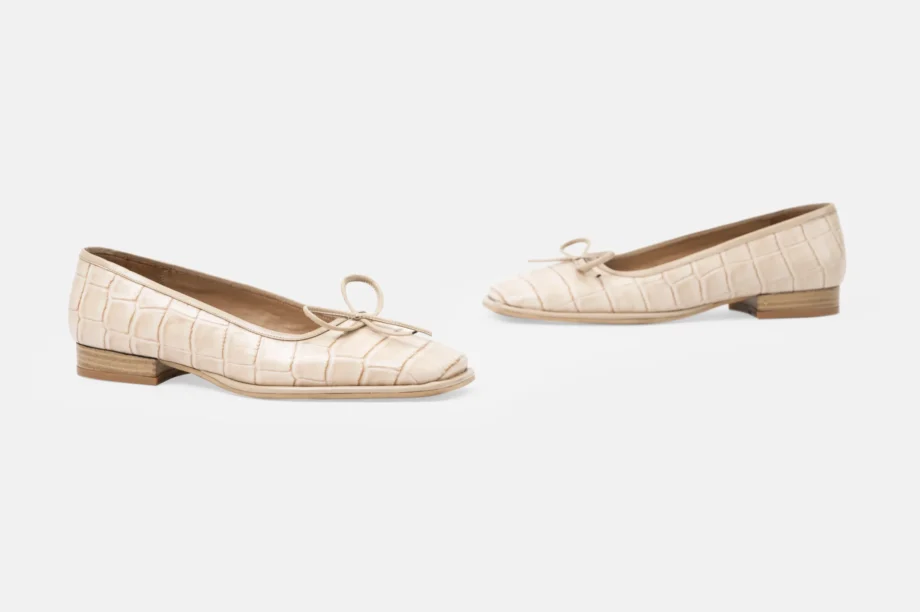Zapato MARY-JAEN 10 Nude Croco