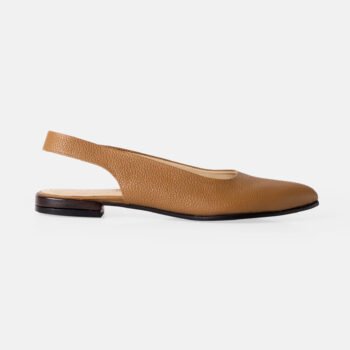 Balerina ZOE en Cuero color natural