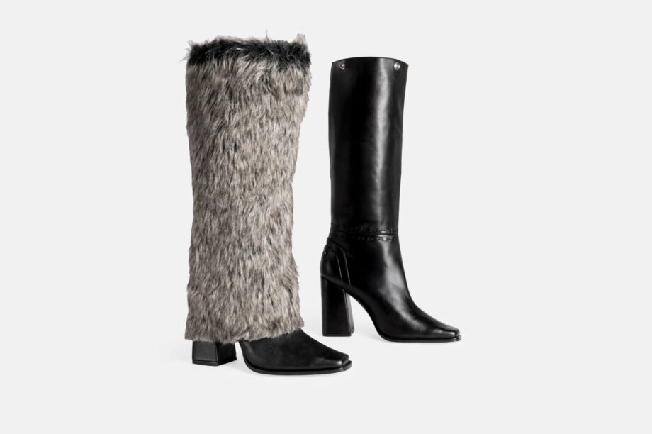 Bota NEWTON Negro con Peluche