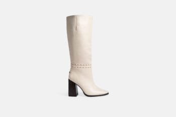 Bota NEWTON Pespunte Beige Sin Peluche
