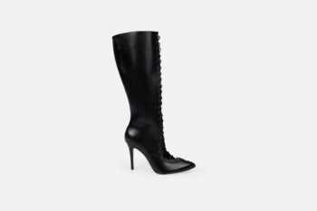 Bota Larga ESCRIBENS Negro con Cordones