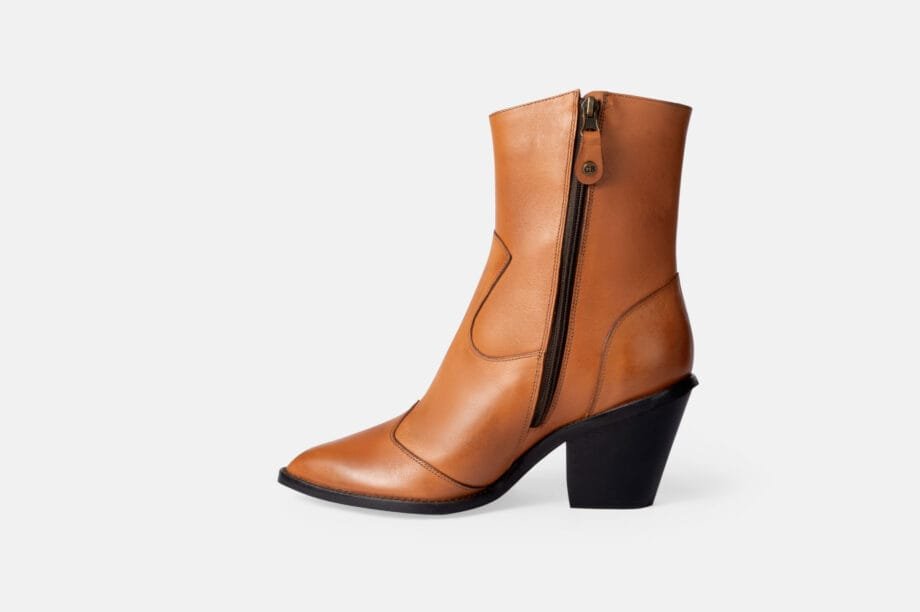 Botin TEX70 Marron y Taco Negro