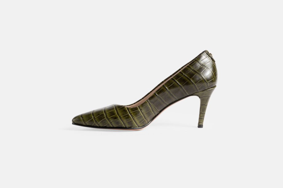Stiletto E-50 Croco Verde Pacay