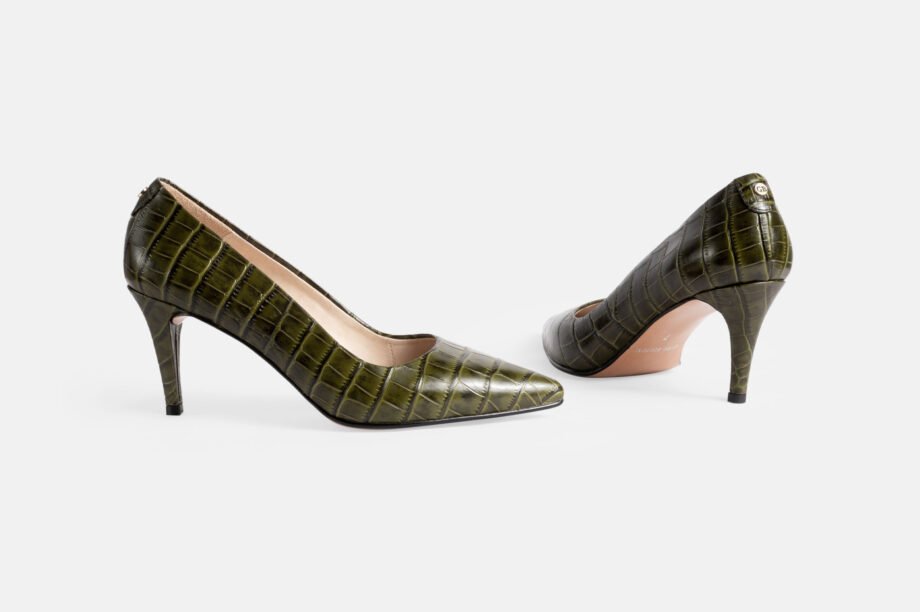 Stiletto E-50 Croco Verde Pacay