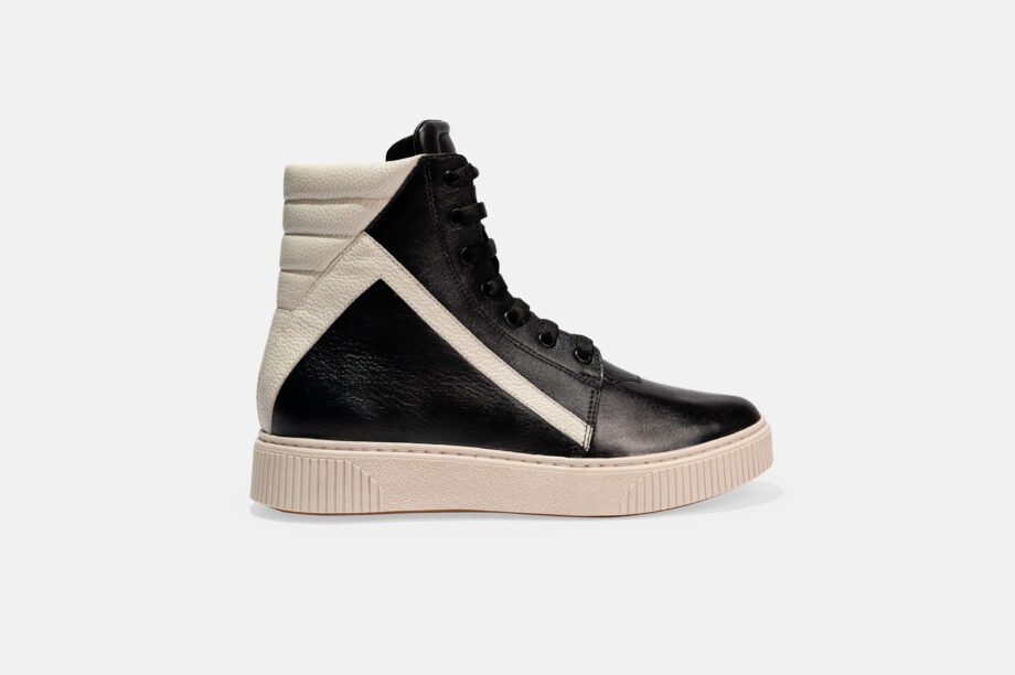 Zapatilla ZABT-25 Negro y Beige