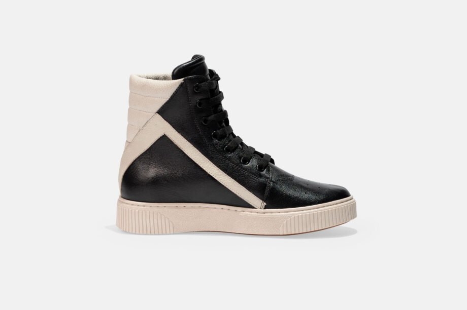 Zapatilla ZABT-25 Negro y Beige