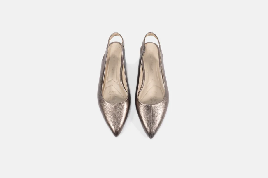 Zapato ZOE-25 Bronce Floatter Metalizado