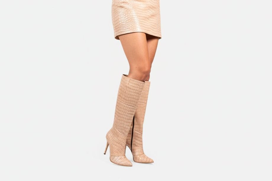 Bota BTL-2503 Beige Croco