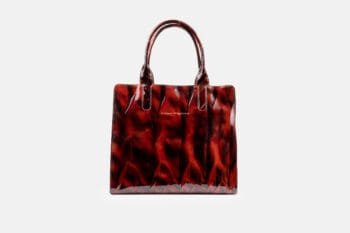 Cartera Bl-08-02 Charol Rojo Roble