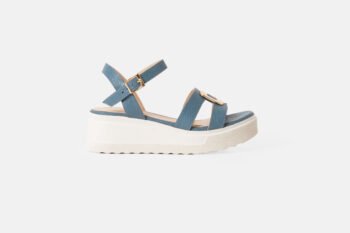 Sandalia FLAVIA Azul Acero