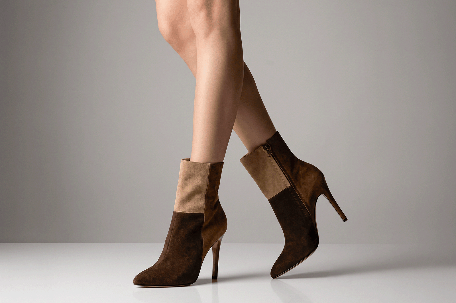 Botin de mujer DG2312 marrón de colores