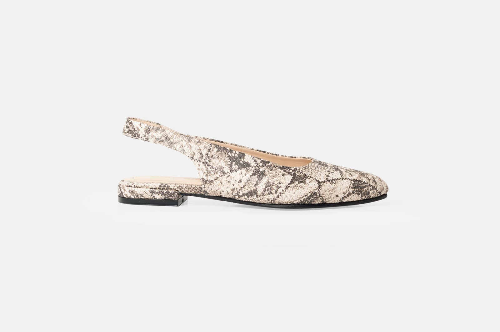 Ballerina ZOE cuero croco reptil