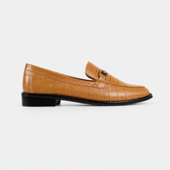 Zapato ZV23-03 Croco Natural Claro Valencia