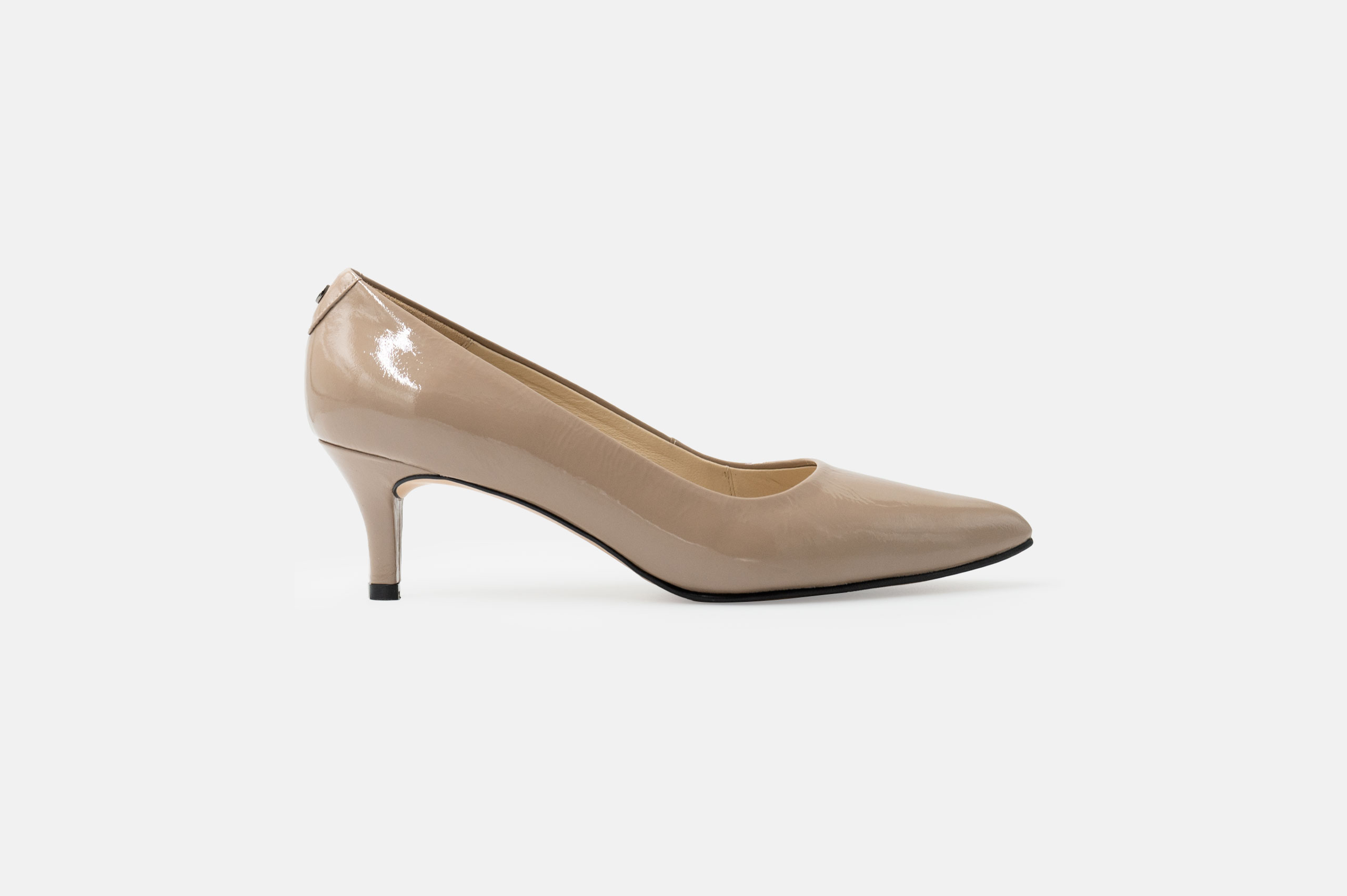 Stiletto EST-50 Cuero Charol Taupe